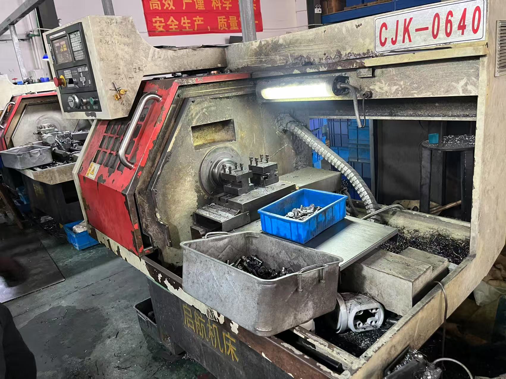 Support arm system and Leveling caster production site