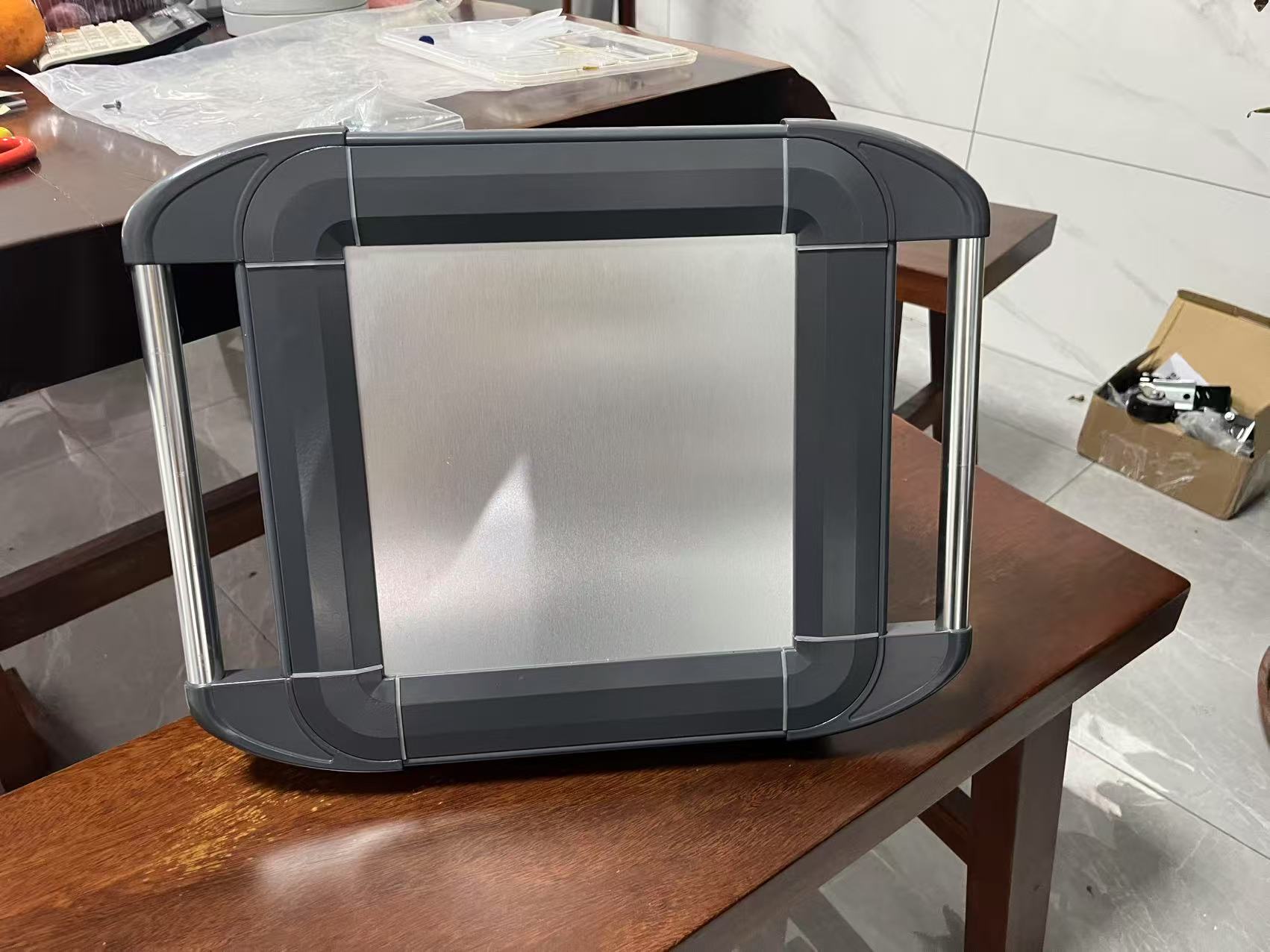 Support arm system and Leveling caster production site