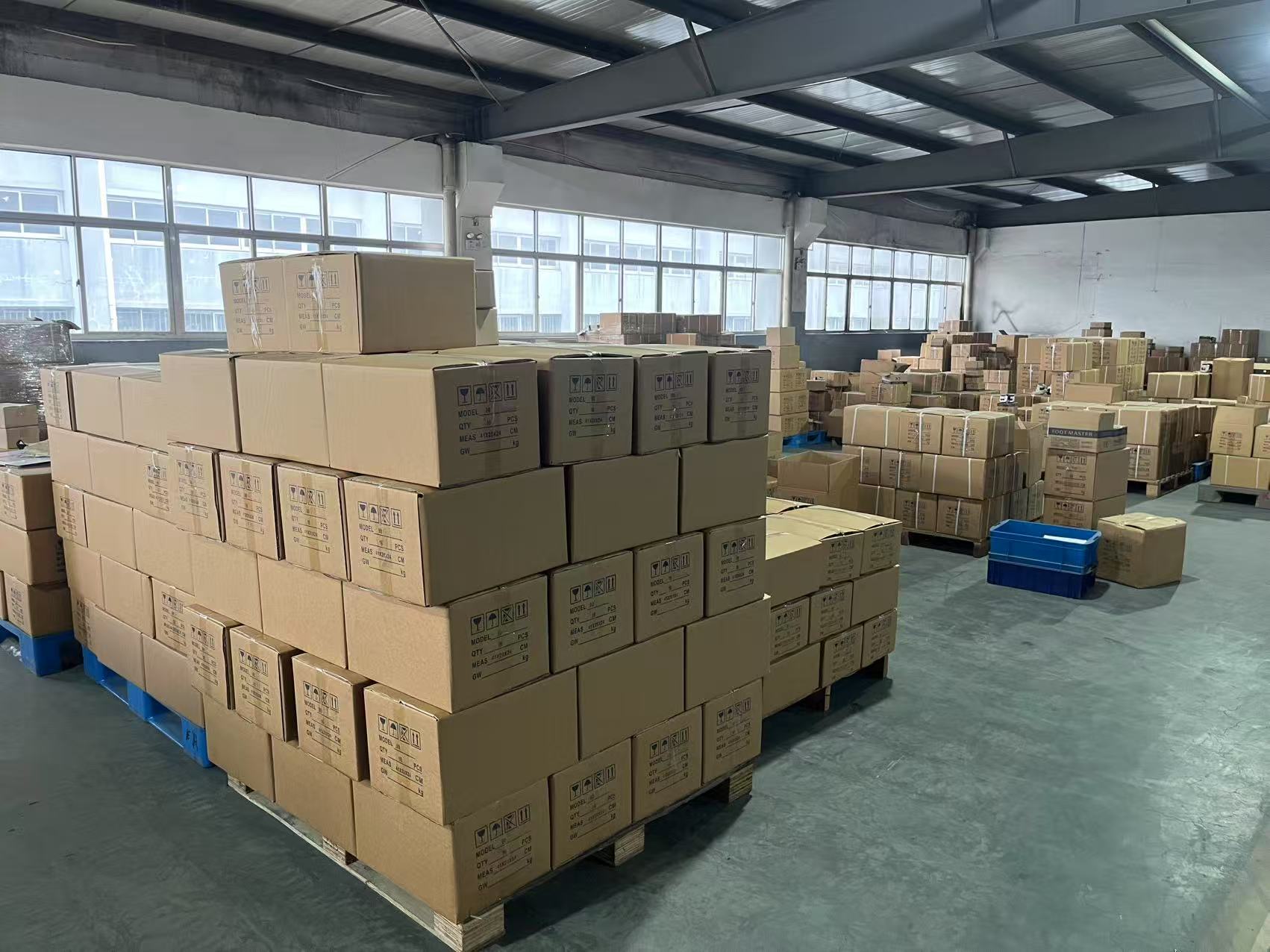 Support arm system and Leveling caster production site