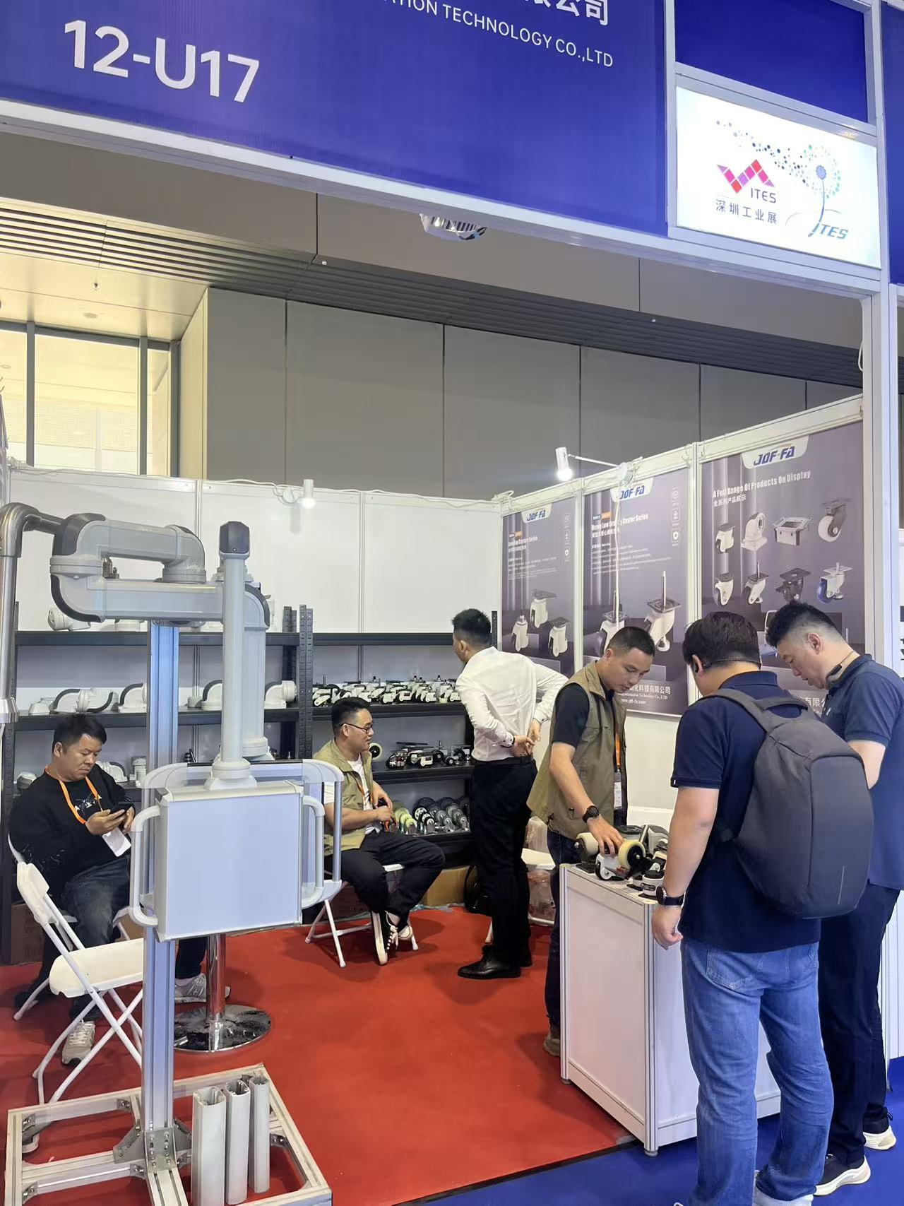 Jindingfeng Company Participates in ITES Shenzhen Industrial Exhibition