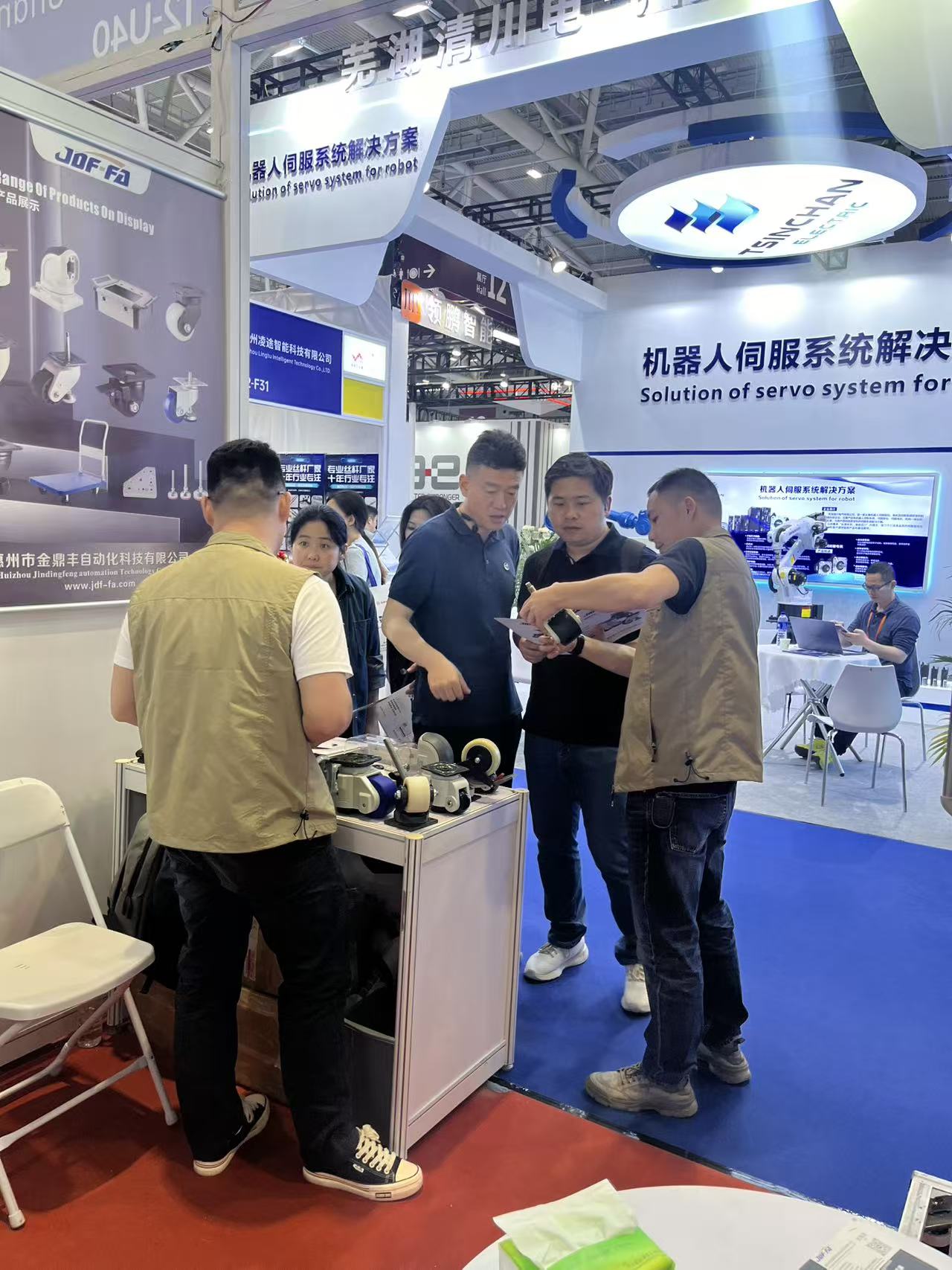 Jindingfeng Company Participates in ITES Shenzhen Industrial Exhibition