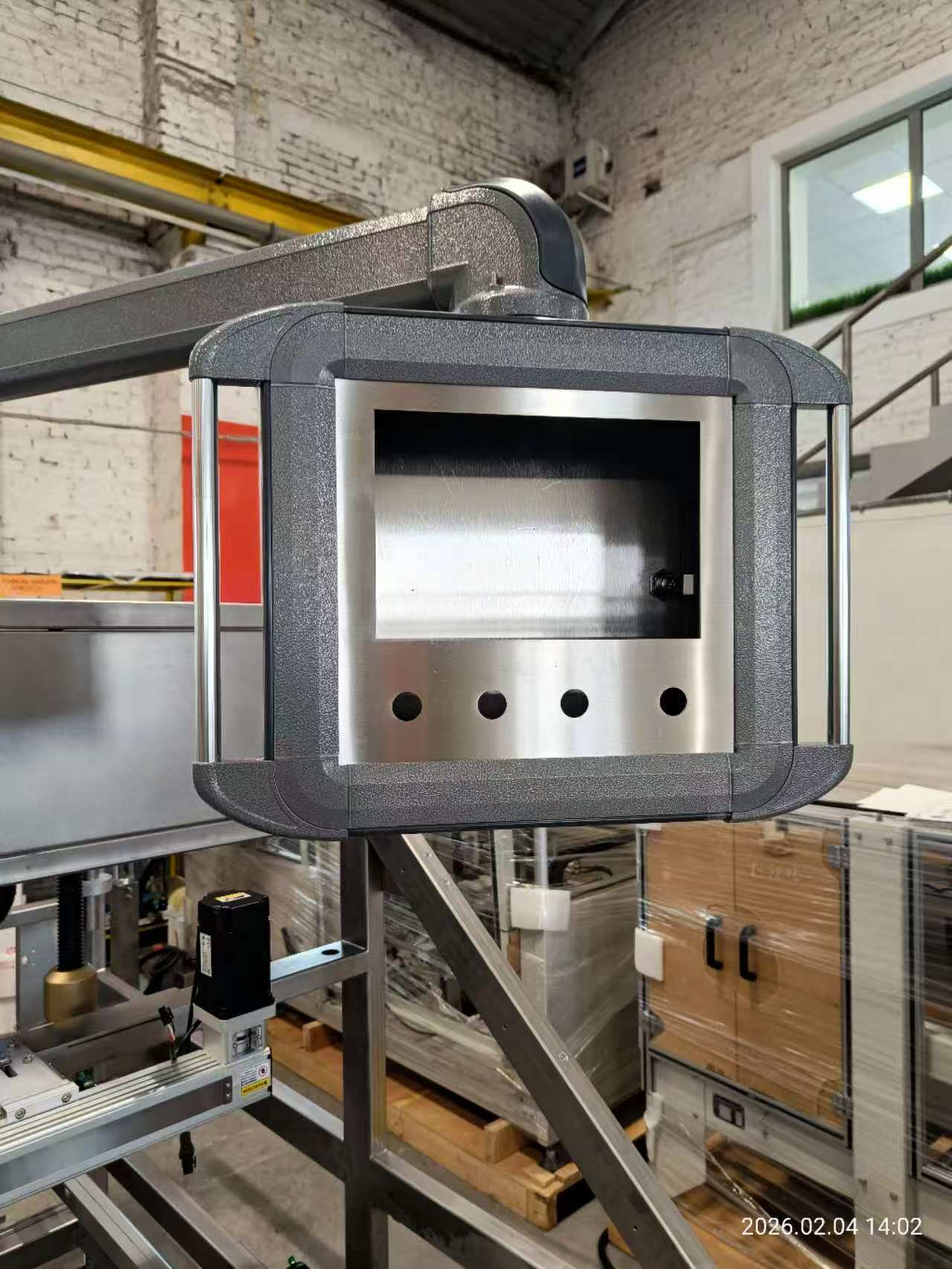 Customized control box and support arm system