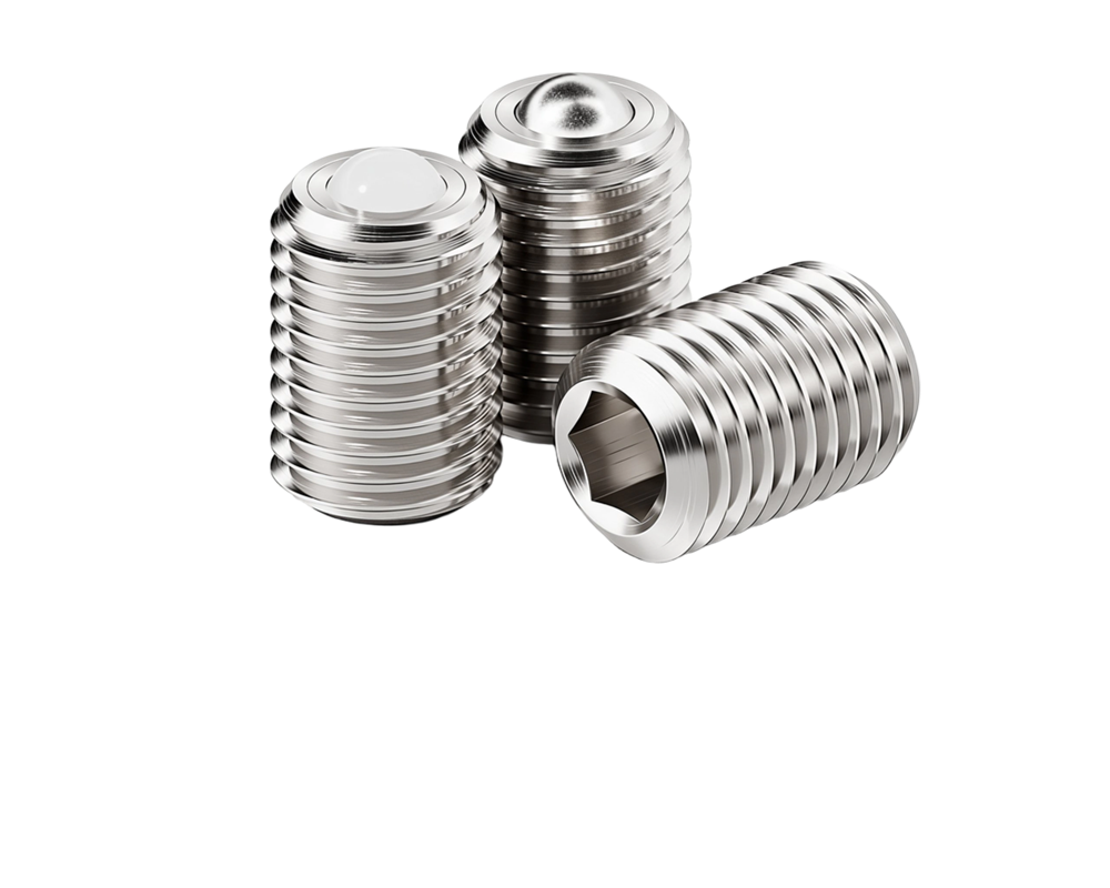 BCSB Ball Transfer Unit | Set Screw Height Adjustable | Stainless Steel | JDF