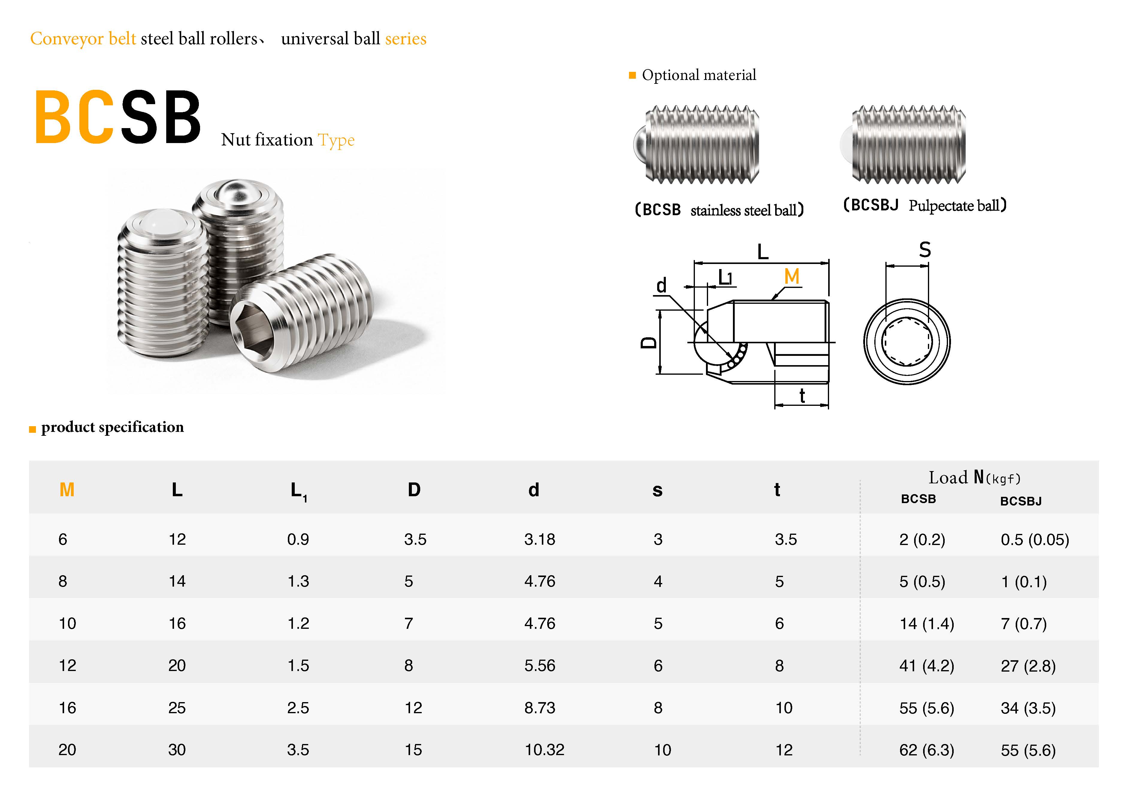 BCSB Ball Transfer Unit | Set Screw Height Adjustable | Stainless Steel | JDF BCSB Ball Transfer Unit | Set Screw Height Adjustable | Stainless Steel | JDF