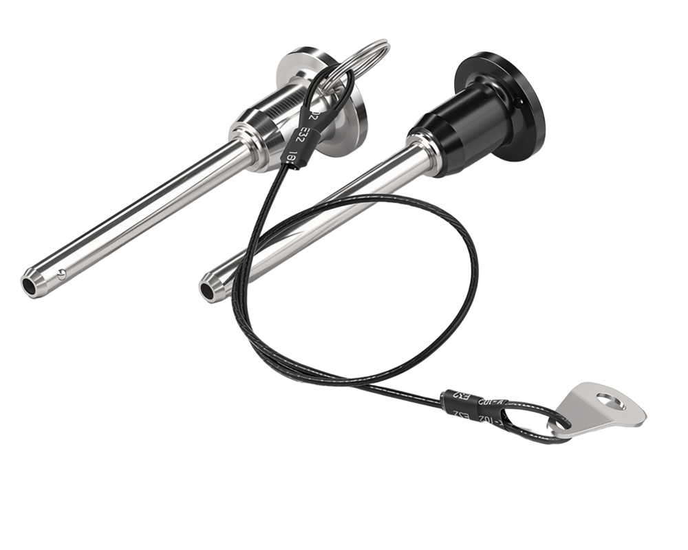 MS17984 Quick Release Ball Lock Pin | Button Handle | NAS1333-1343 Standard | JDF