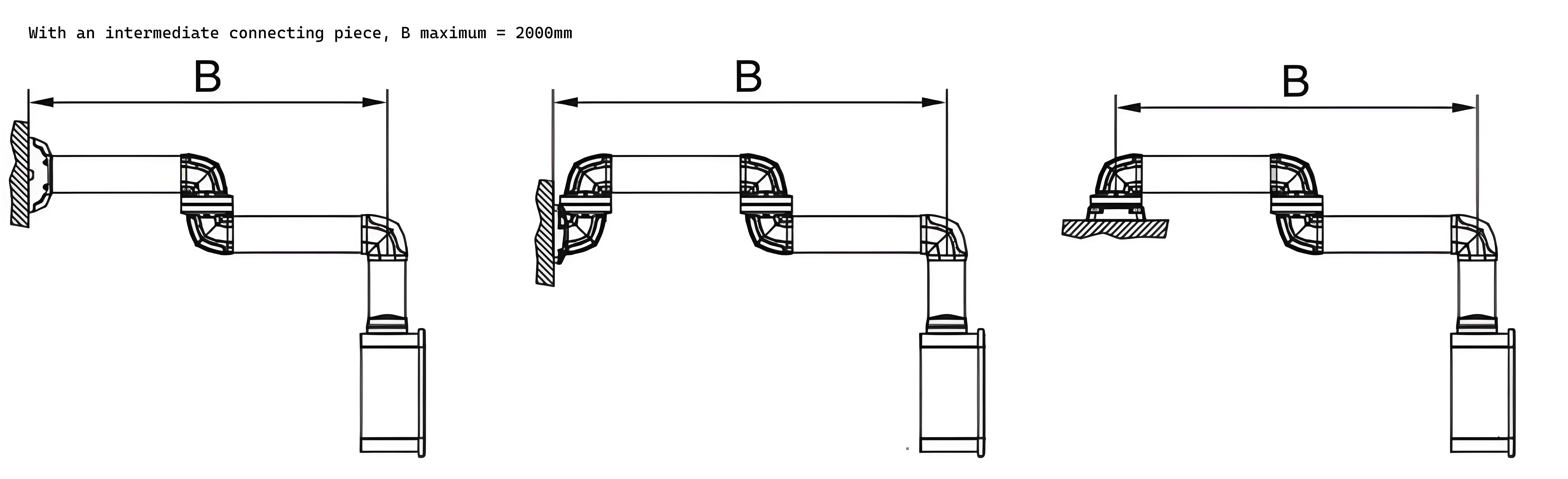 Compact Support Arm System 5065 | Light Load Control Panel Mount